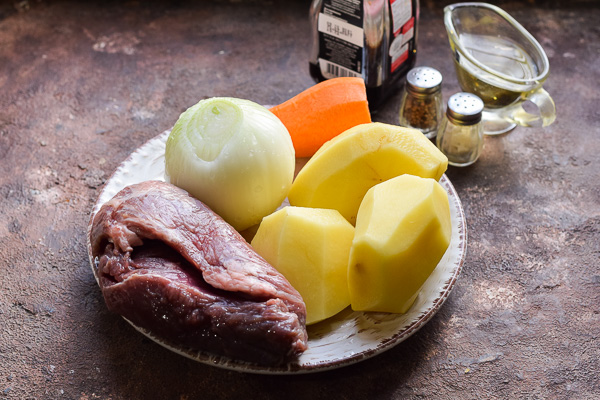 говядина с картошкой в духовке рецепт фото 1 